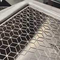 Stainless Hex-Cube Grill Grate